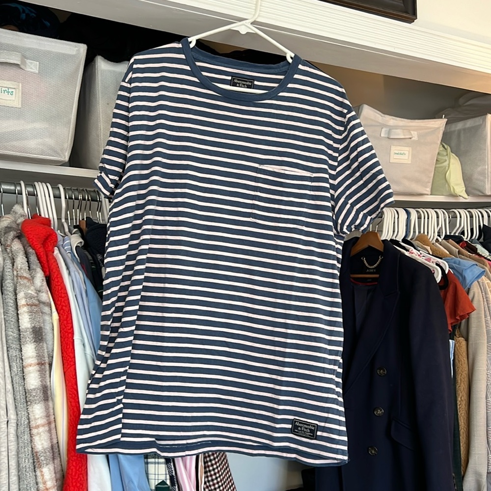 Abercrombie & fitch striped t-shirt
